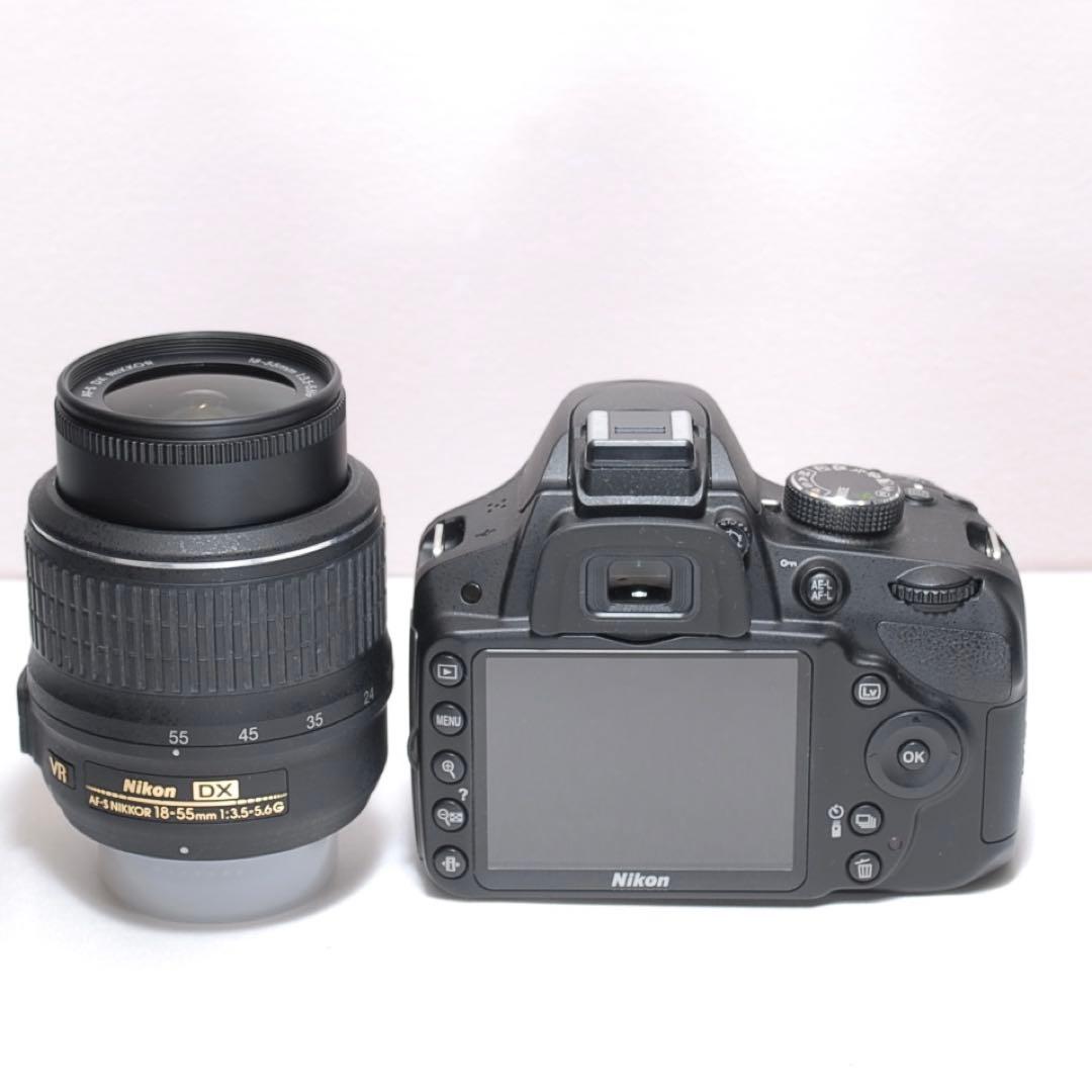 新品級✨Nikon D3200✨シングルレンズ✨簡単操作✨少シャッター