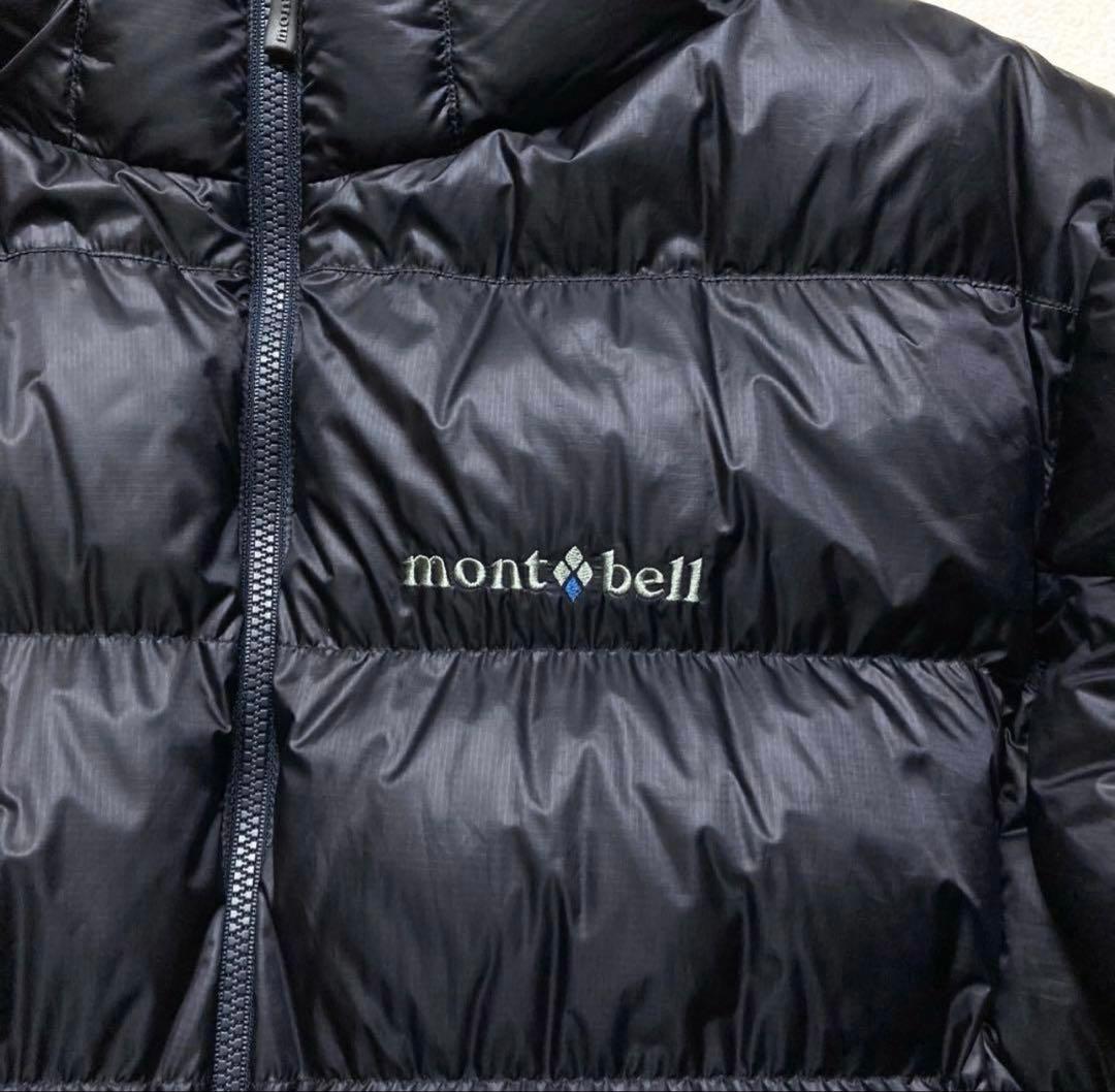 極美品 mont-bell アルパイン サイズL ブラック ダウンジャケット