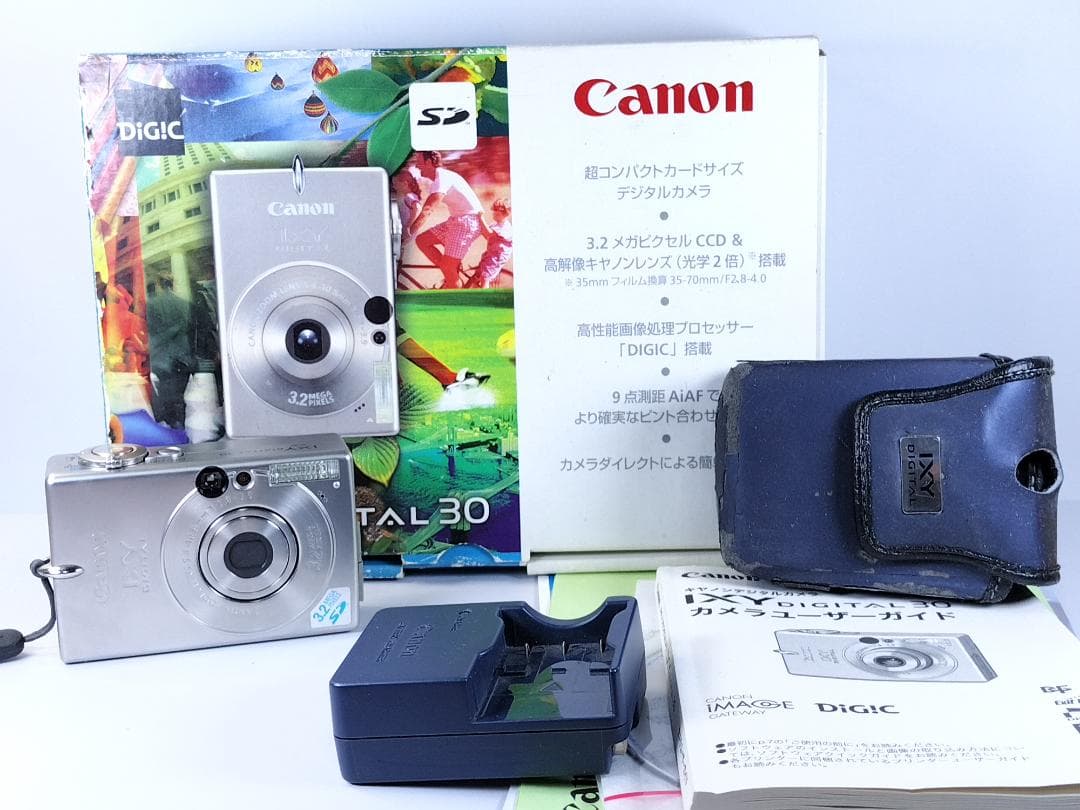 Canon IXY digital 30 動作確認済 バッテリー 充電器