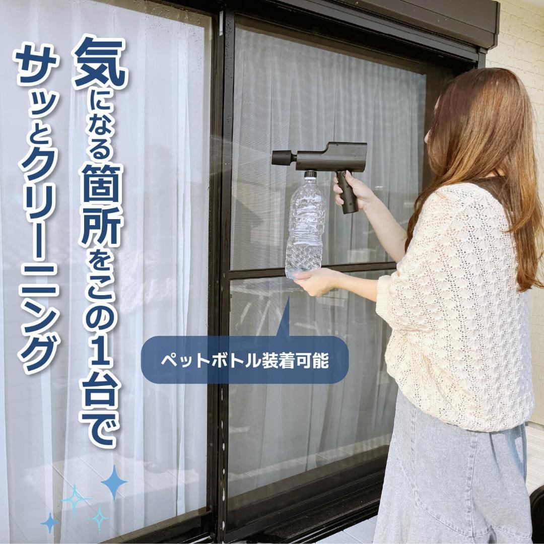 【新品】ACTIAL コードレス高圧洗浄機 折り畳み収納ボックス付