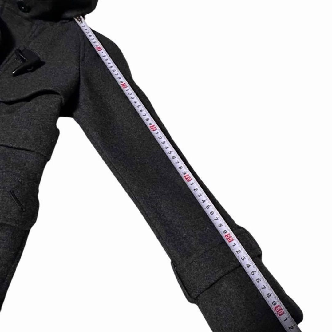 【美品】バーバリーブルーレーベル ダッフルコート ノバチェック ショート丈 36