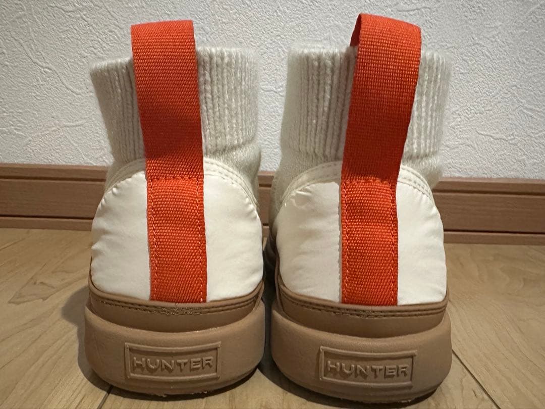 HUNTER/ハンター インアウトパッファーニットブーツ24cm