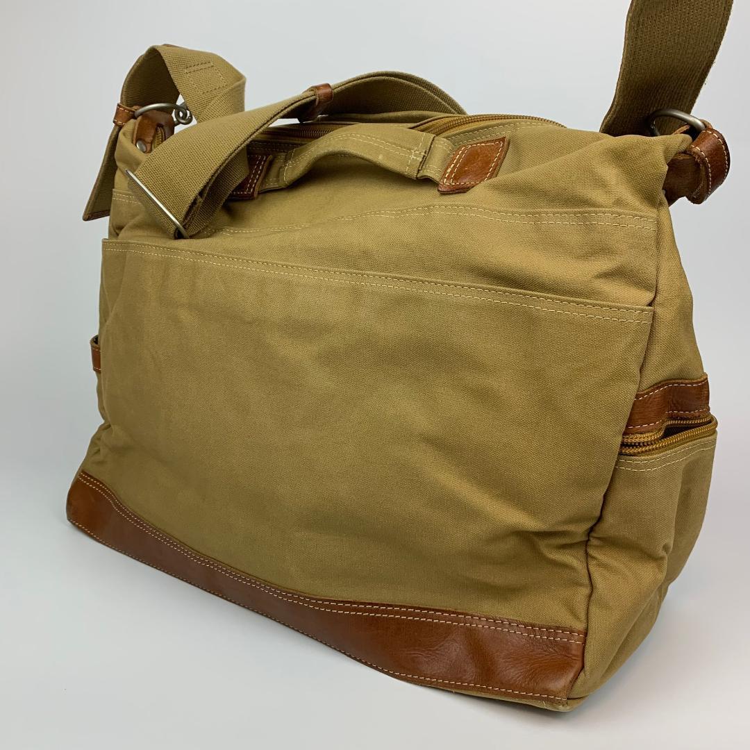 『porter』ポーター レザー キャンバス メッセンジャー ショルダーバッグ