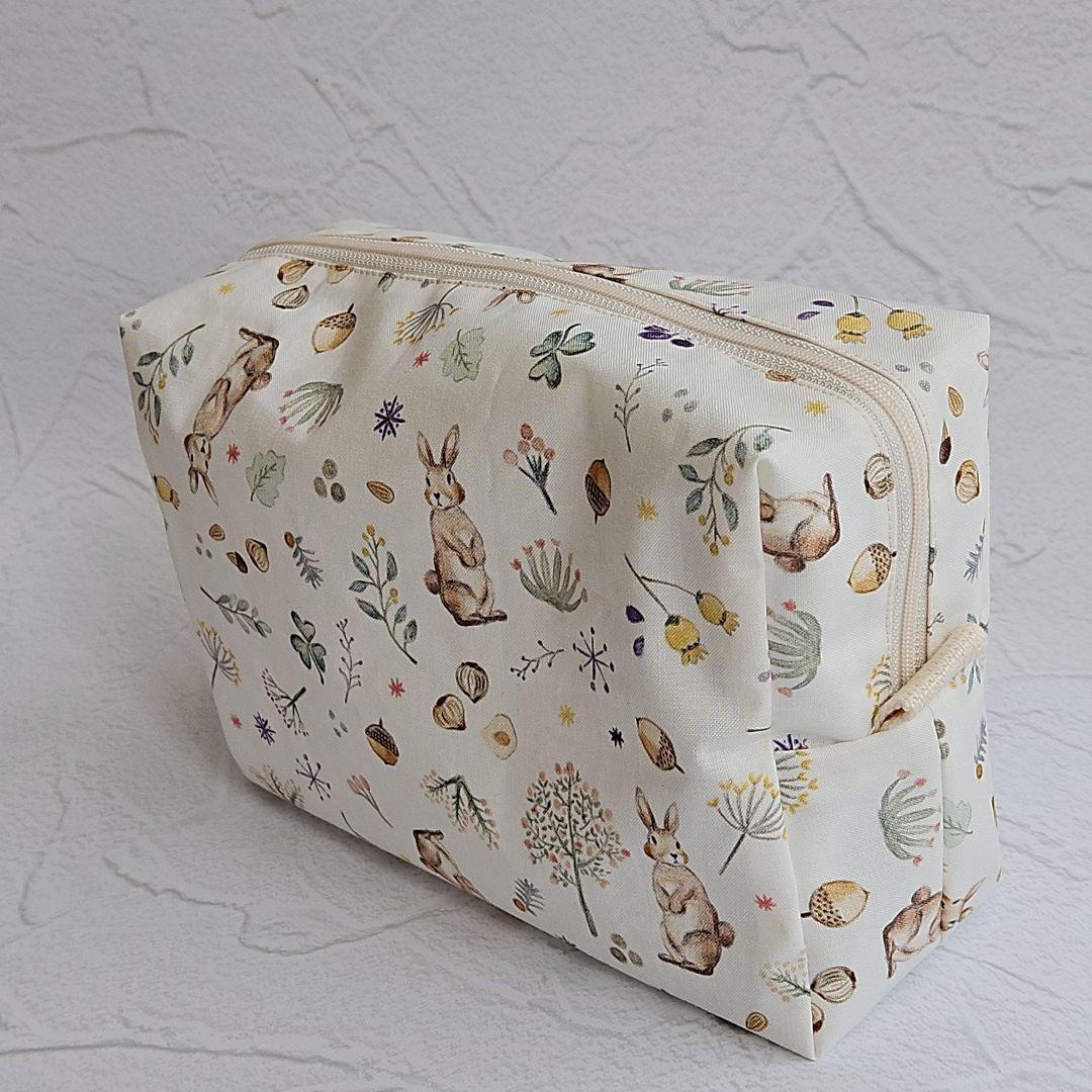 【まっきーオーダーページ】マザーズバッグ　保冷ポーチ　うさぎ　キルティング