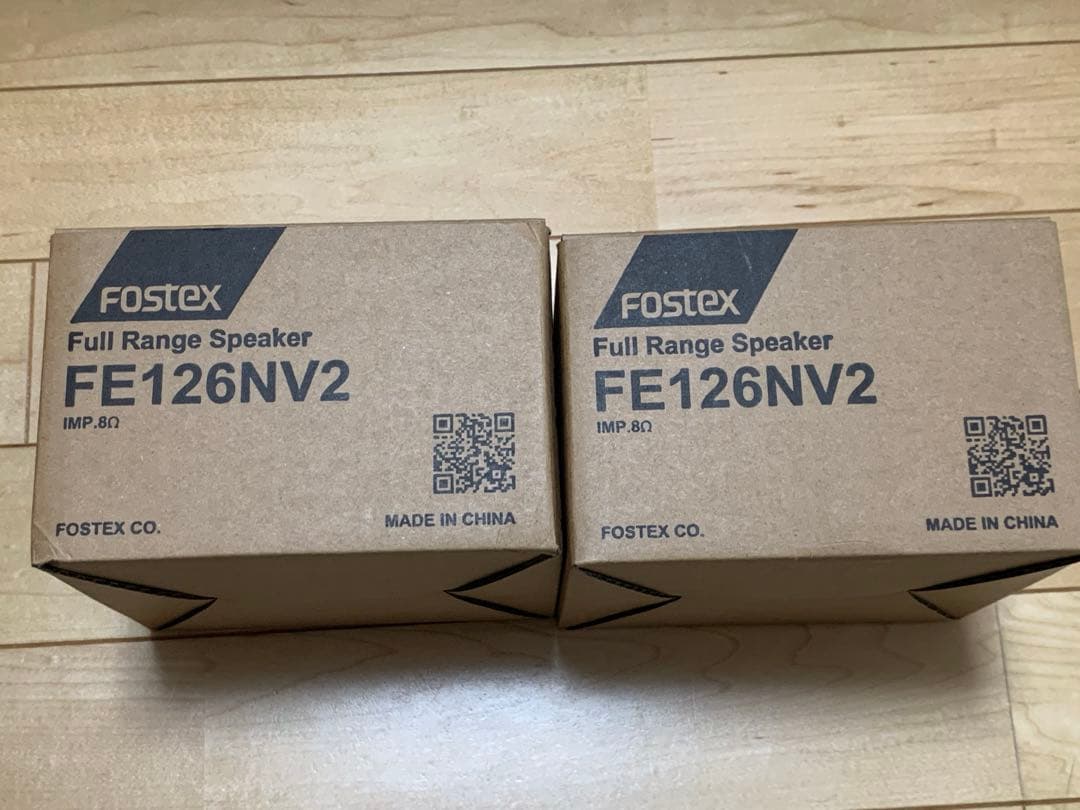 フォステックス FOSTEX FE126NV2 フルレンジスピーカー