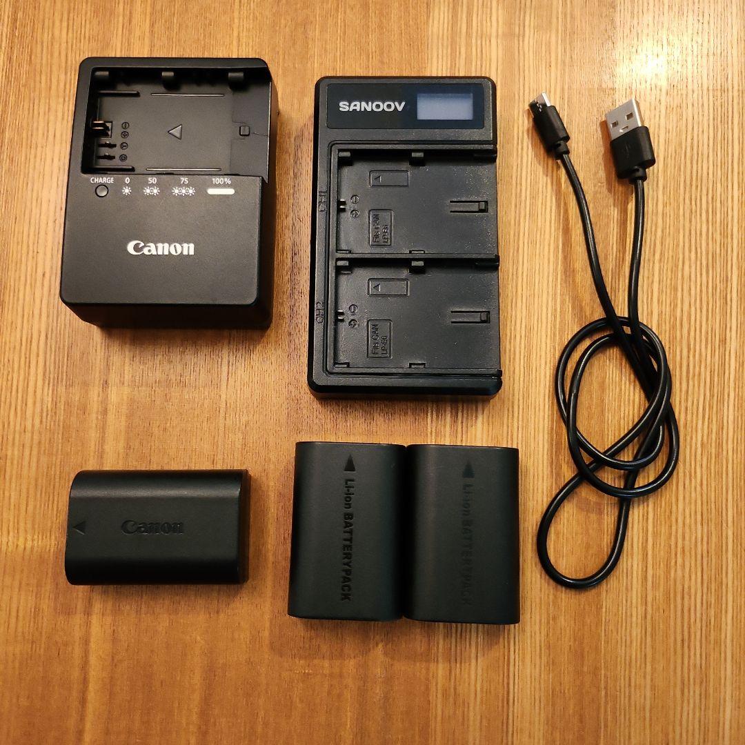 Canon EOS 6D Mark II デジタル一眼レフ レンズ3本