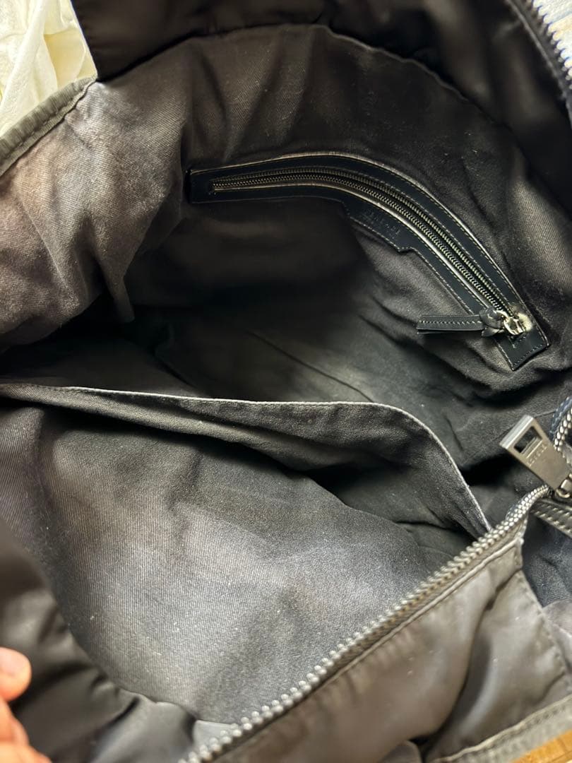 VERSACE ヴェルサーチ ベルサーチ トートバッグ ハンドバッグ ナイロン