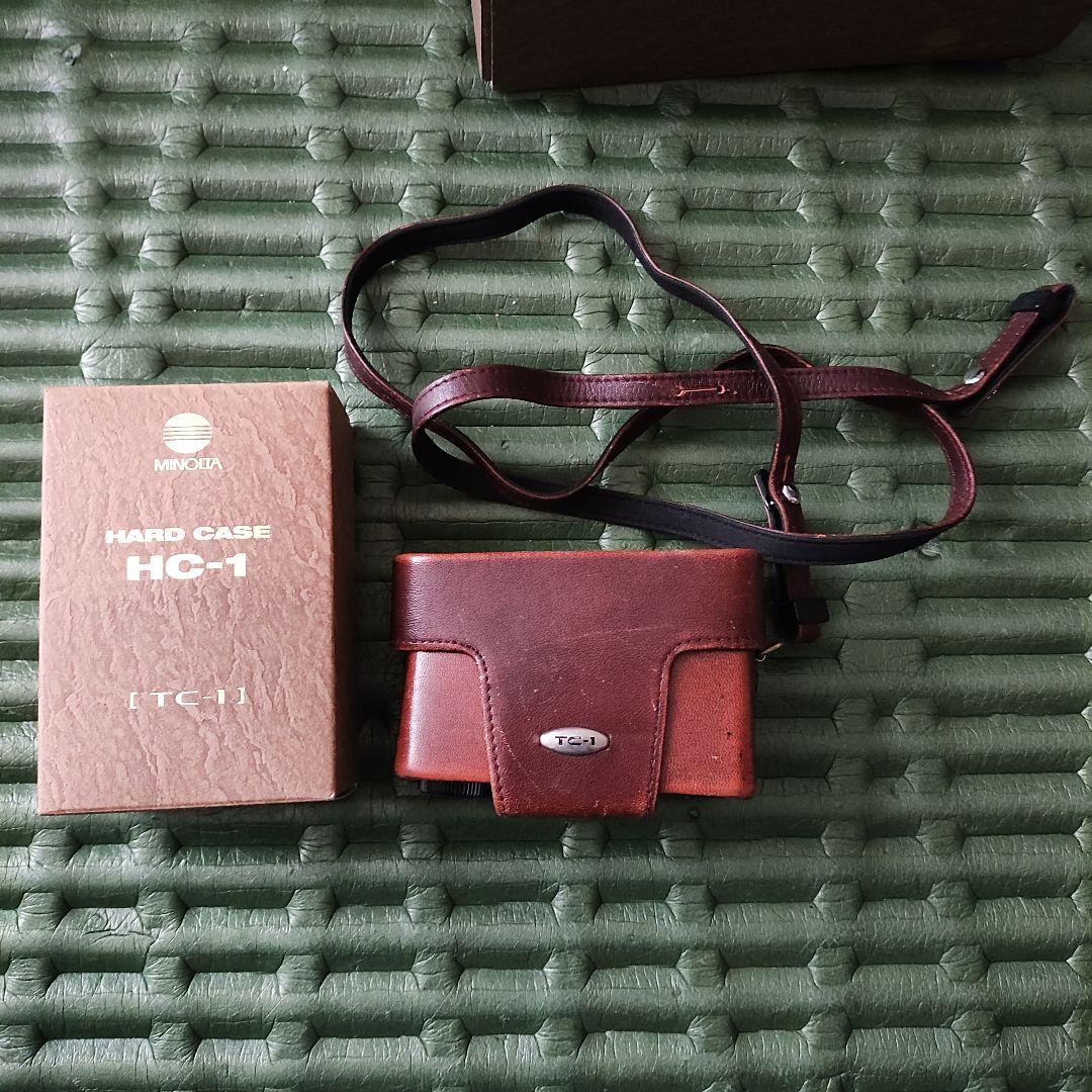 minolta TC-1 　動作未確認　 専用ハードケース