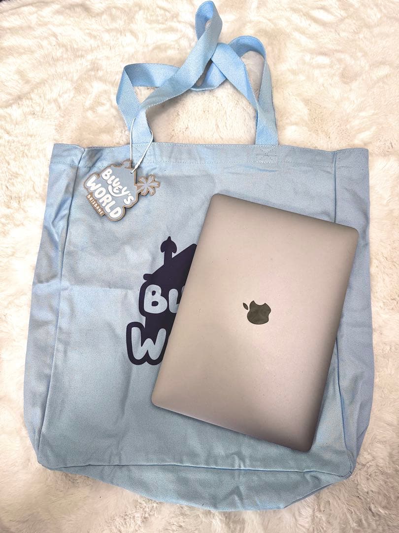 Bluey's World ブルーイー トートバッグ 水色 Bluey