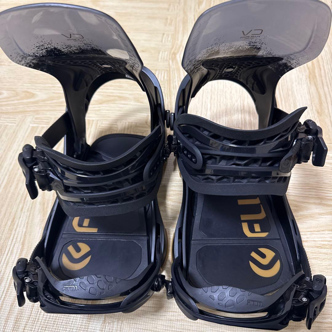 CV FLUX BDGS ブラック ゴールド Mサイズ ビンディング