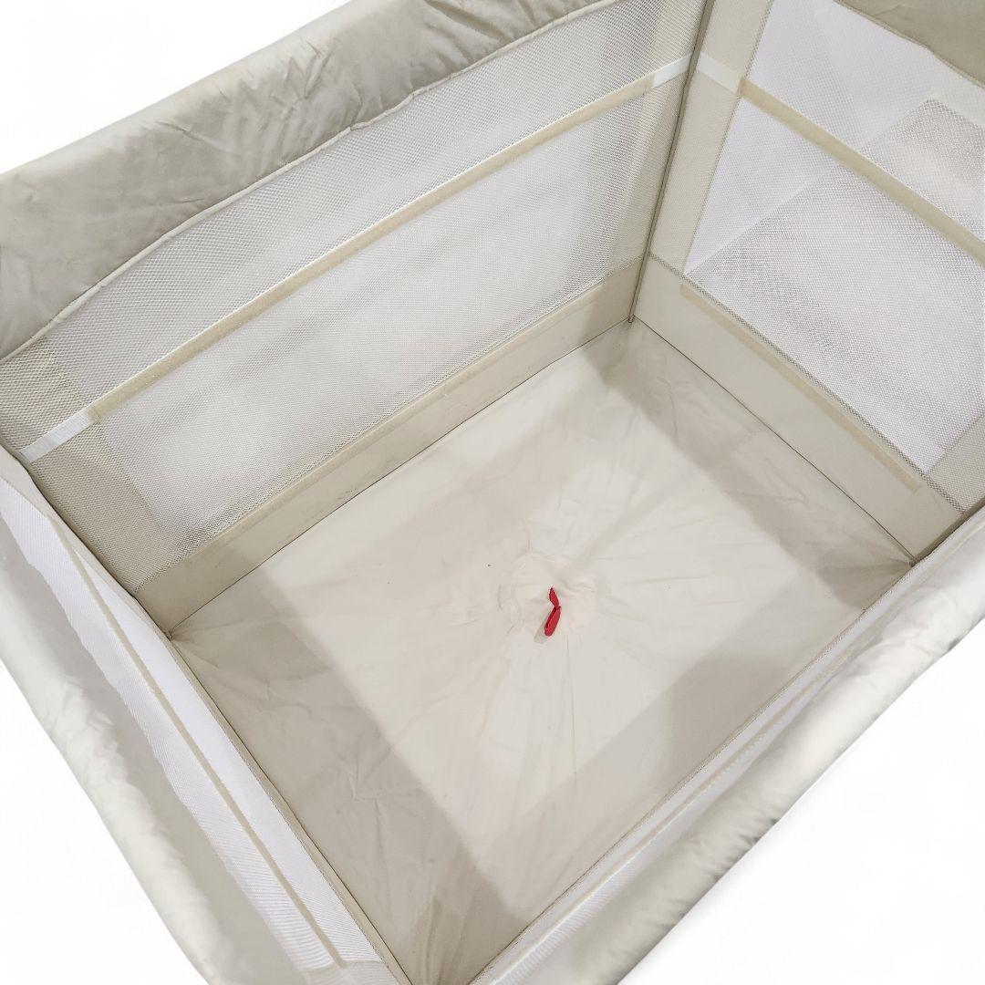 【美品】Aprica アップリカ ベビーベッド ココネルエアー ミルクホワイト