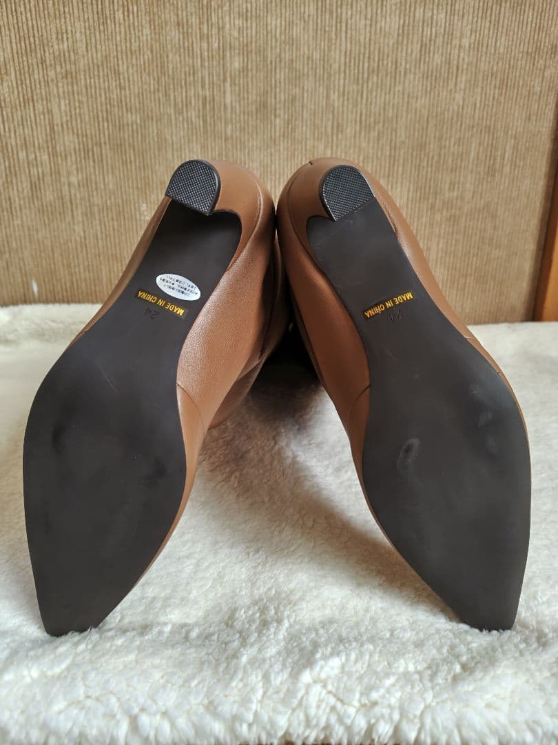 【新品】SLOBE ロングブーツ　ブラウン