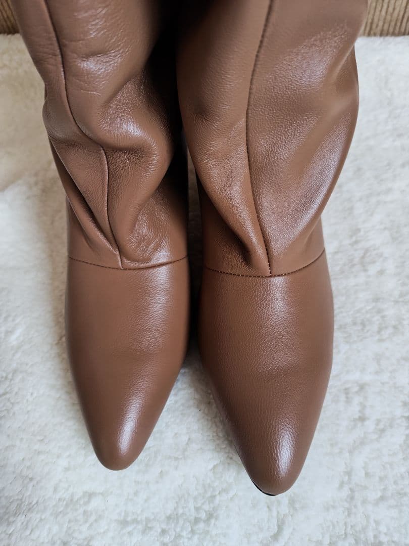 【新品】SLOBE ロングブーツ　ブラウン