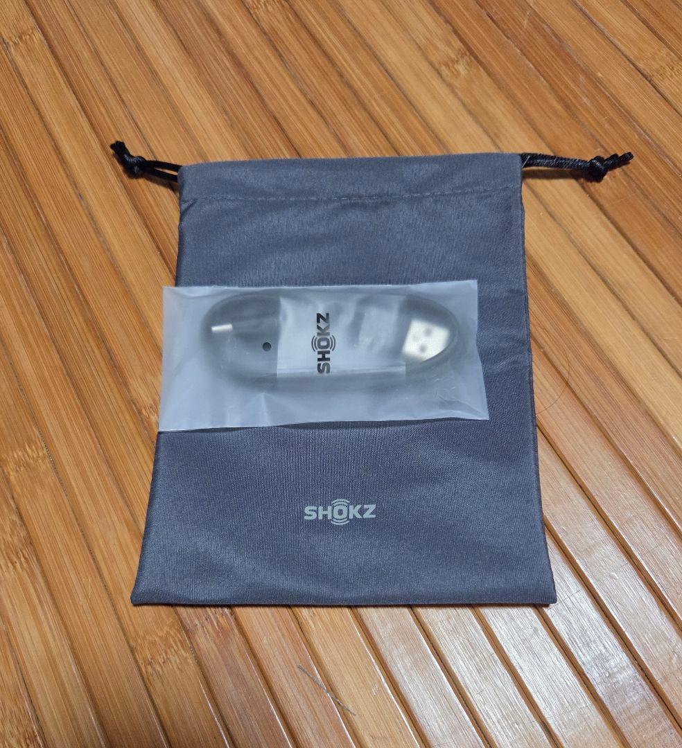 SHOKZ OPENMOVE 骨伝導イヤホン ホワイト