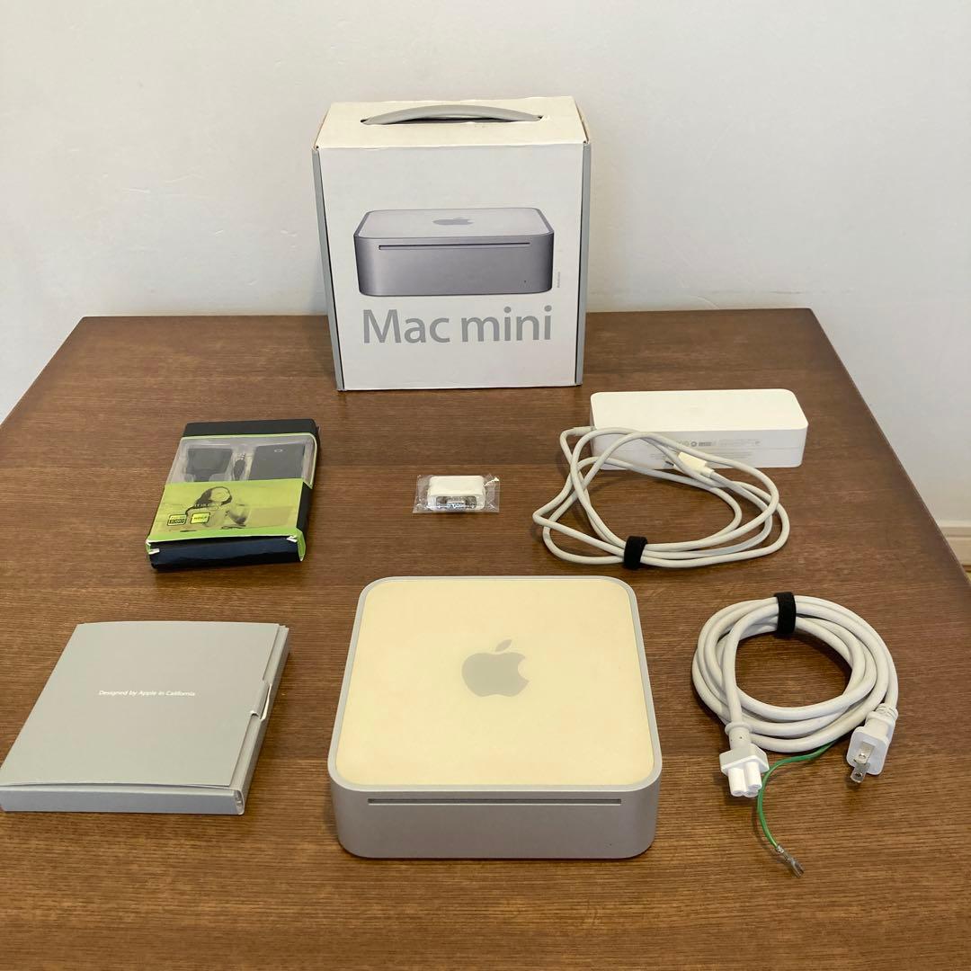 Mac mini M9687J/B 元箱＆付属品　おまけ付き