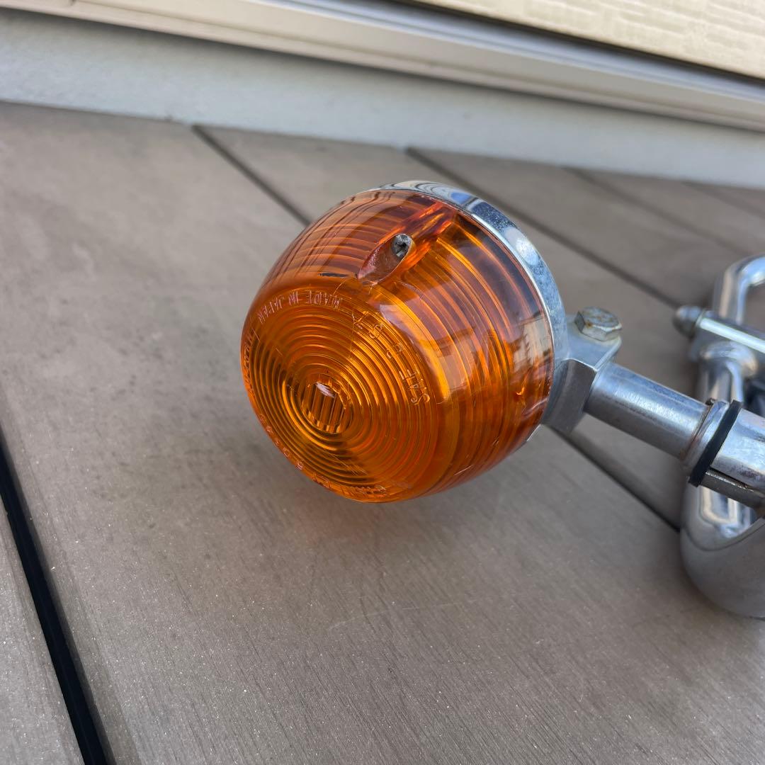 ホンダ CB400T バブ 純正タンデムバー・ウィンカー