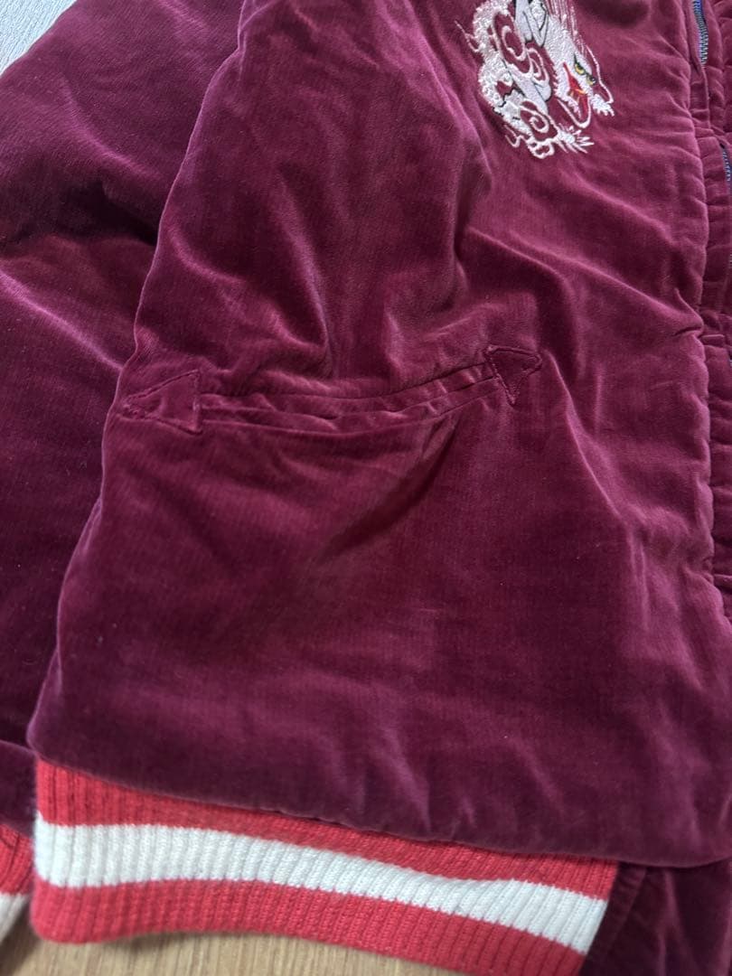 ANOHKA×mash 別珍 キルト リバーシブル スーベニアジャケット M