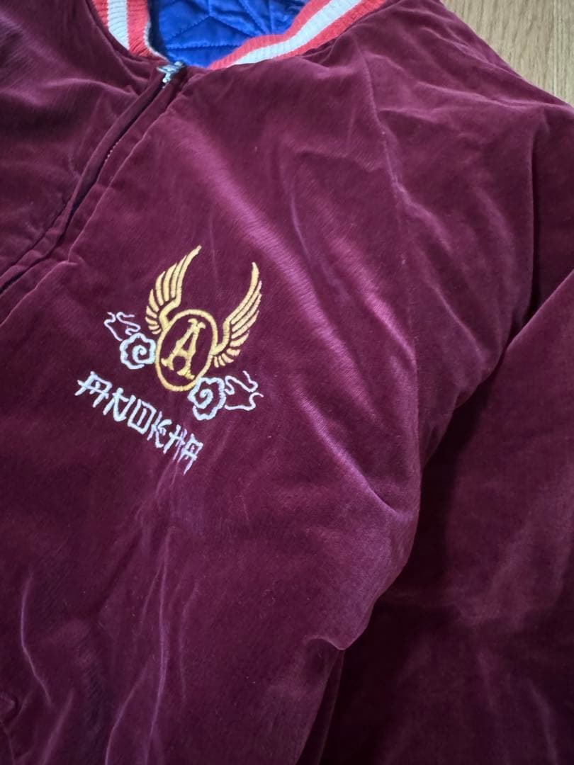 ANOHKA×mash 別珍 キルト リバーシブル スーベニアジャケット M