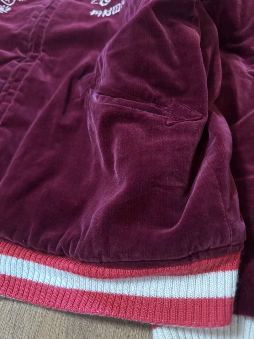 ANOHKA×mash 別珍 キルト リバーシブル スーベニアジャケット M