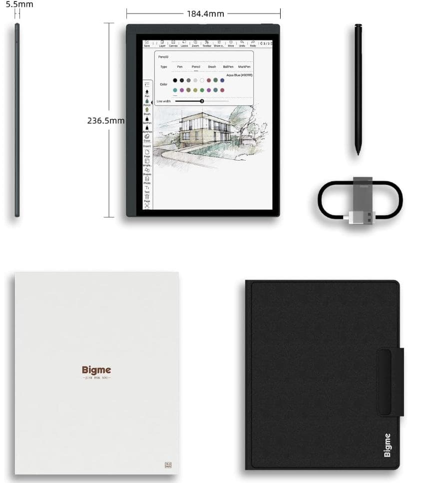 電子書籍リーダー本体 Bigme JP-B1051C-PRO