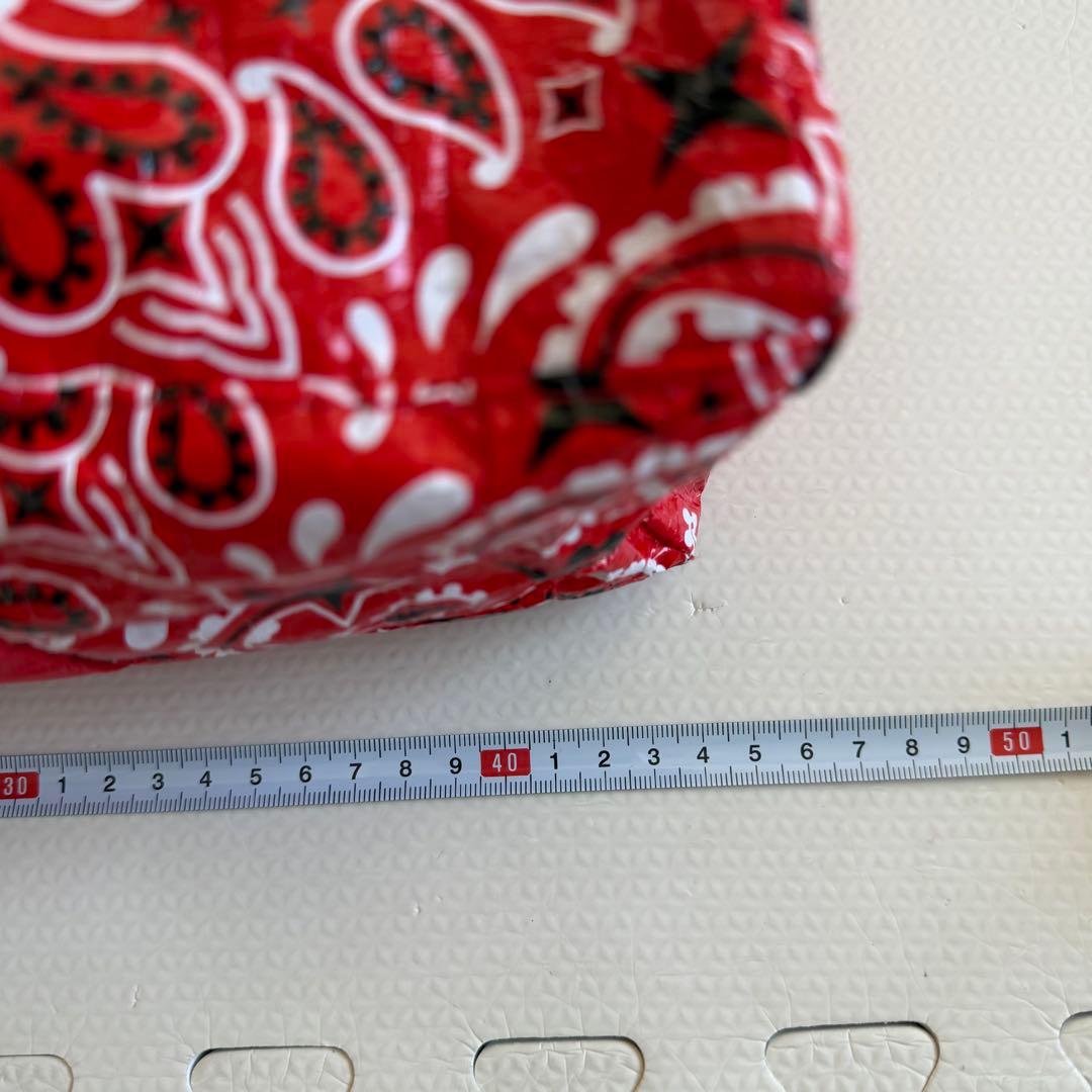 新品Supreme Bandana Tarp Large Duffle Bag