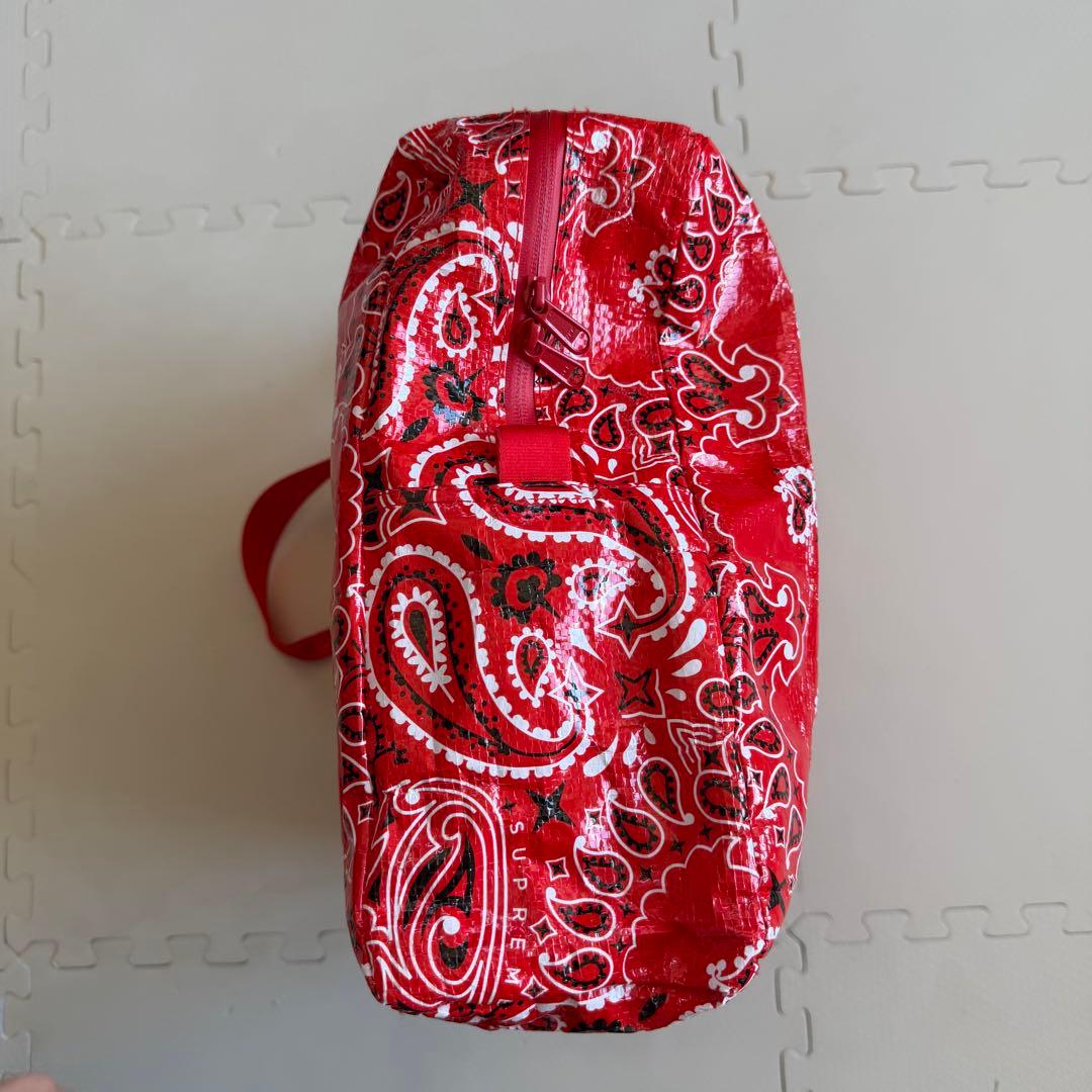 新品Supreme Bandana Tarp Large Duffle Bag