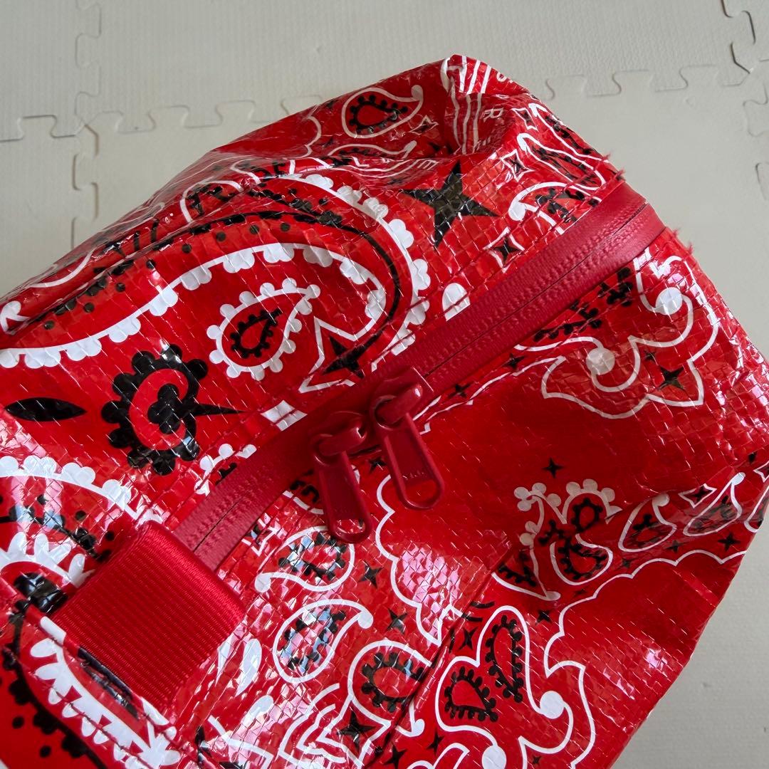 新品Supreme Bandana Tarp Large Duffle Bag