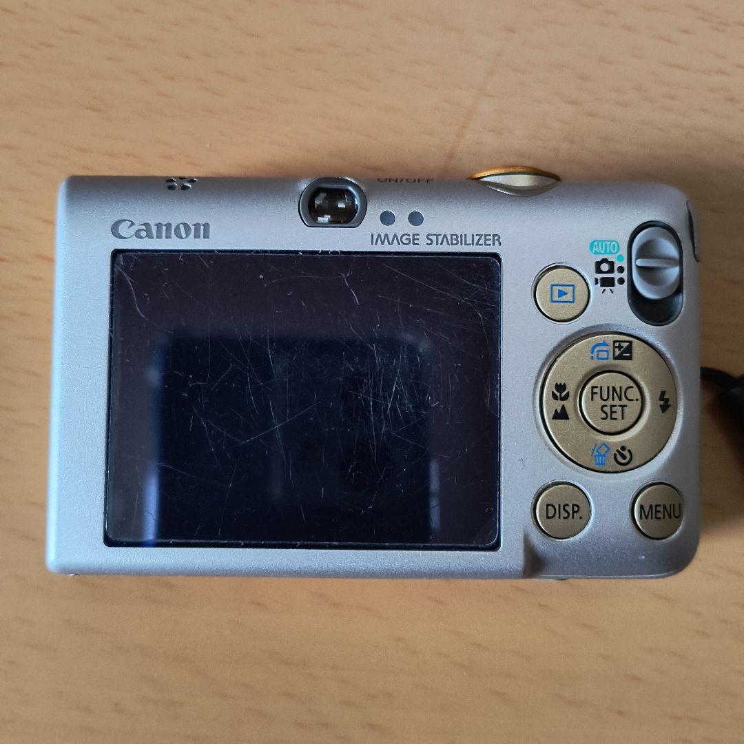 Canon IXY DIGITAL 110IS オレンジ 純正皮ケース付 動作品