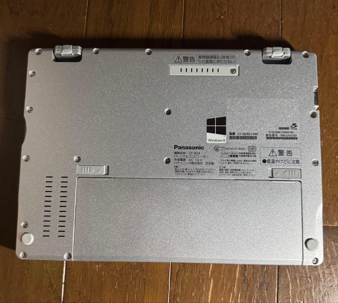 Windowsノート本体 Panasonic CF-RZ4
