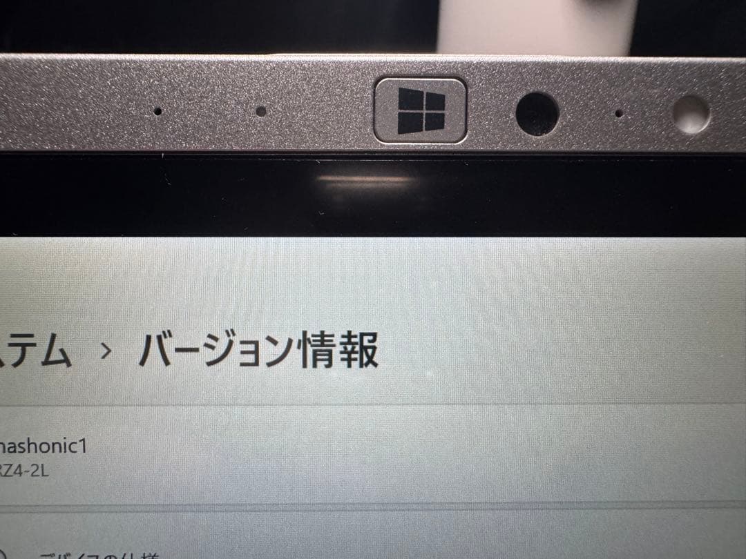 Windowsノート本体 Panasonic CF-RZ4