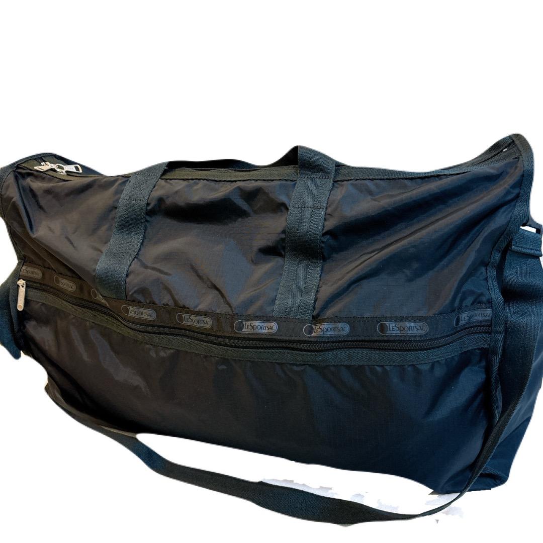 【未使用級✨】レスポートサック　ボストンバッグ　ブラック　大容量　旅行用