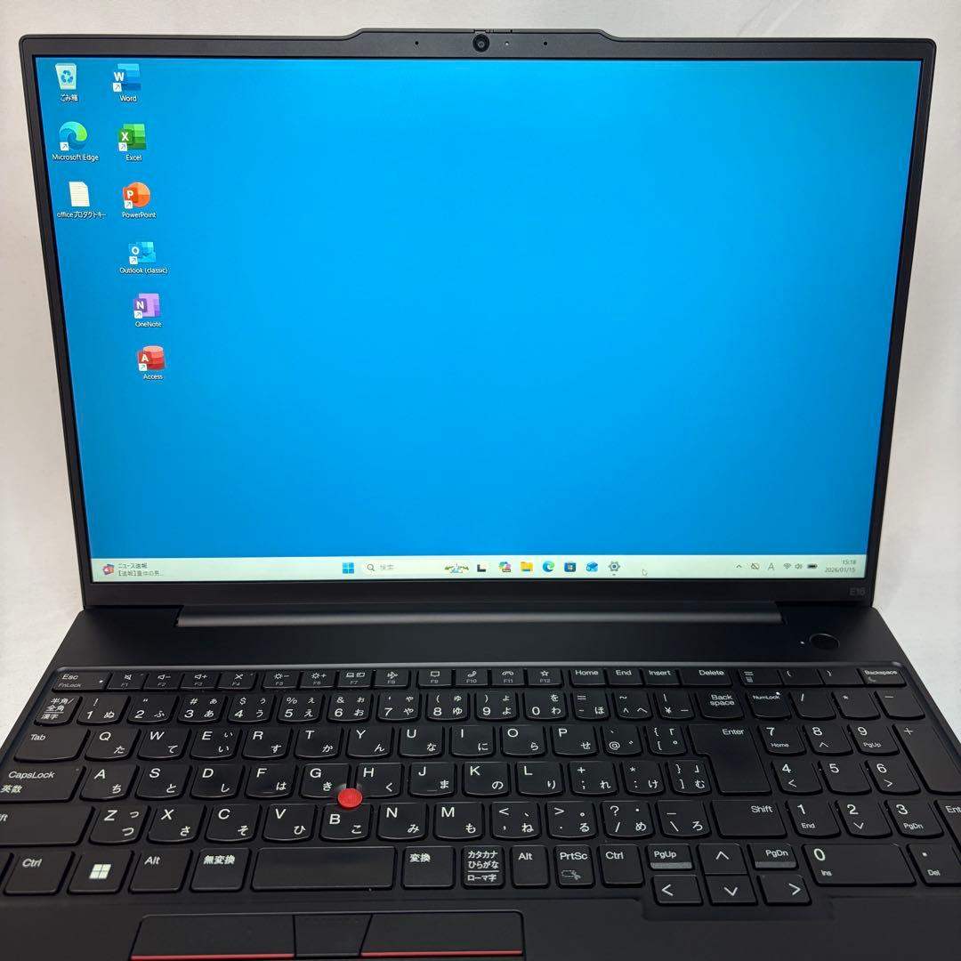 美品 ThinkPad E16 Gen1 第13世代 i5 16型 WUXGA