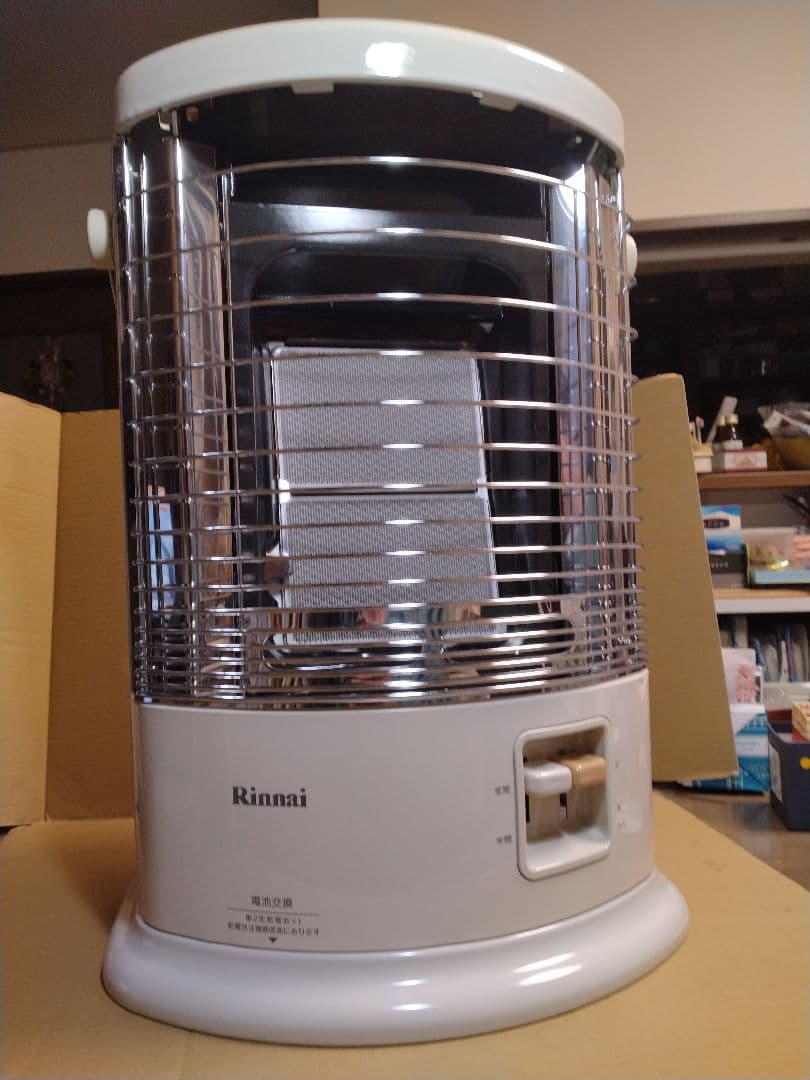 中古良品 リンナイ ガス赤外線ストーブ 都市ガス用 R-852PMSⅢ-402