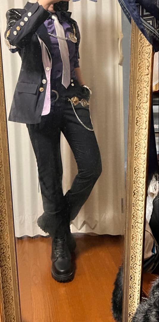 男装コスプレシークレットブーツ 18cm厚底　Mサイズインソール付き