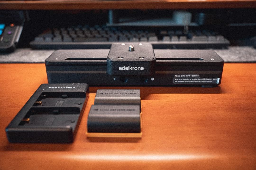 edelkrone SliderONE v3 箱&バッテリー付き