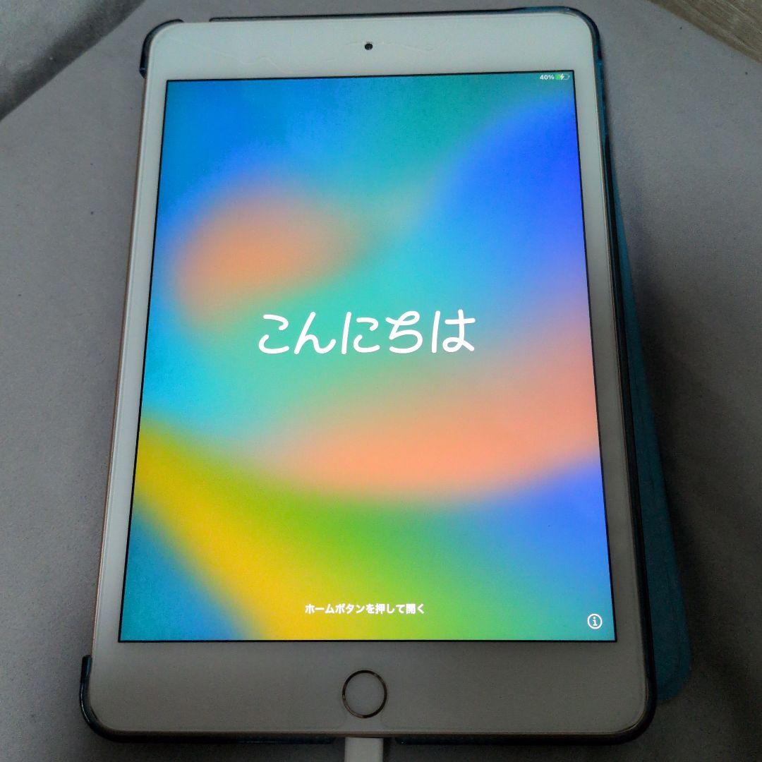 iPad mini 5 ゴールド 本体 64GB 動作確認、初期化済み