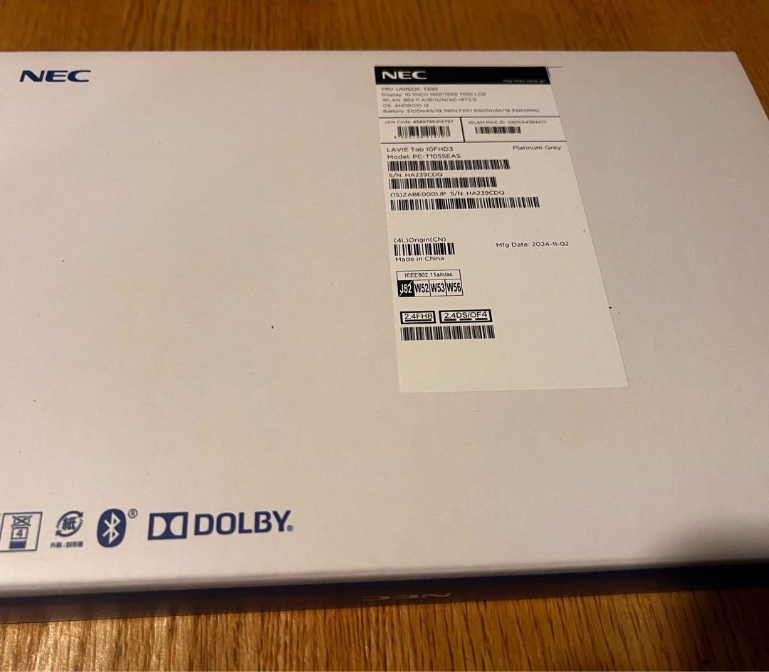 よ*様 NEC LAVIE Tab T10 アンドロイドタブレット