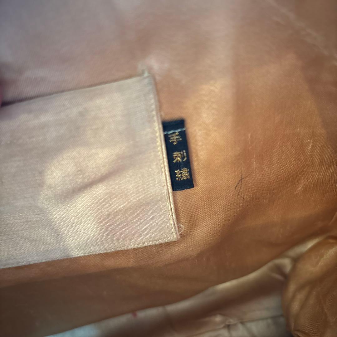 手挿ビーズ刺繍 花柄 バッグ