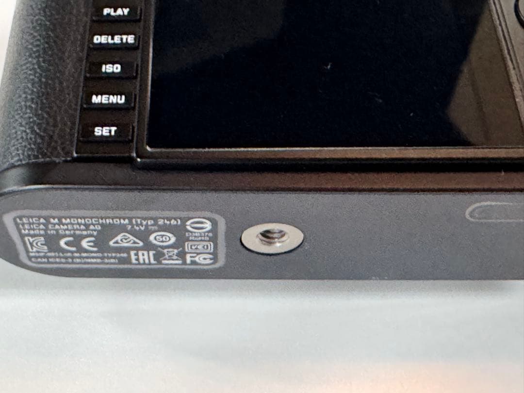 Leica M Monochrom 246 正規保証残あり ライカ