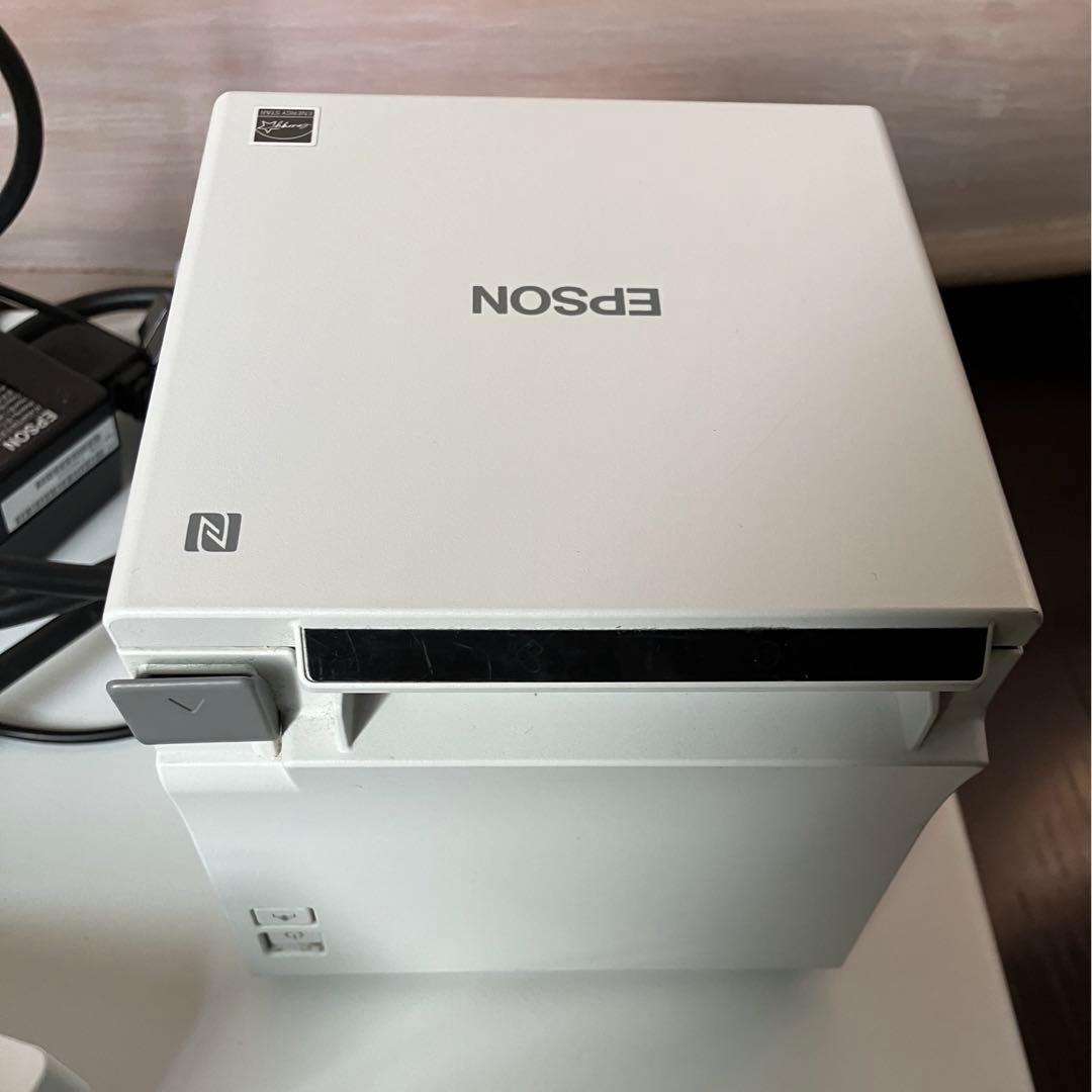 レシートプリンター(TM-m30)、カスタマーDP、ドロア、スタンドセット