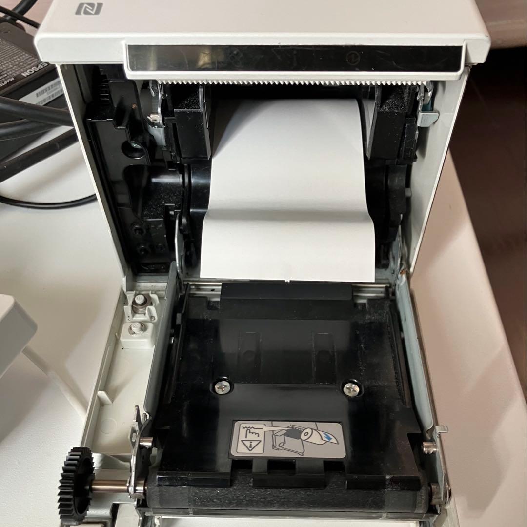 レシートプリンター(TM-m30)、カスタマーDP、ドロア、スタンドセット