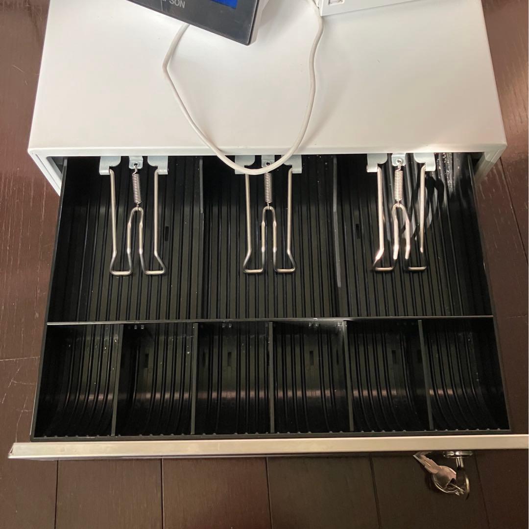 レシートプリンター(TM-m30)、カスタマーDP、ドロア、スタンドセット