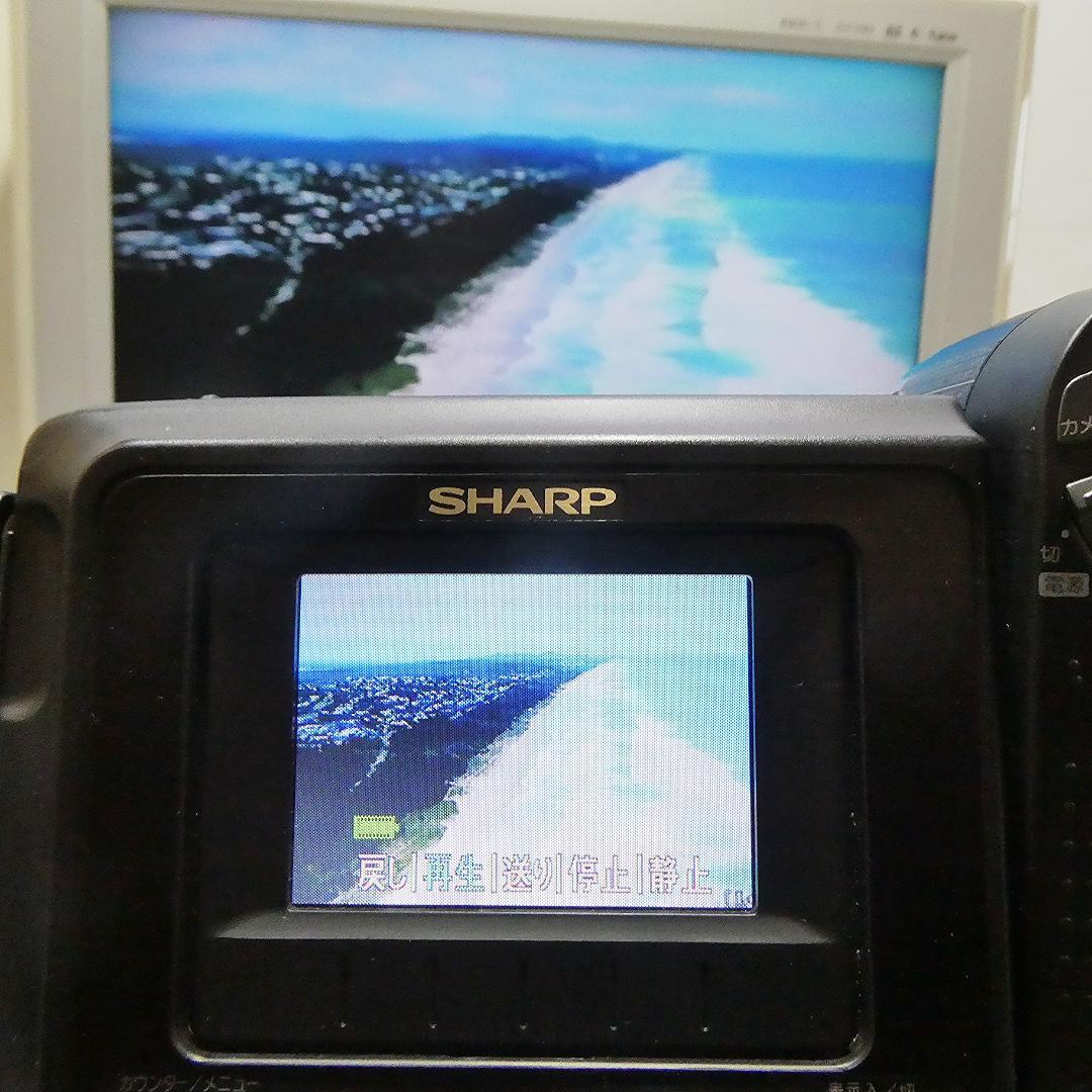 動作良好　Video8　シャープ　VL- EL320　8ミリビデオカメラDVD化