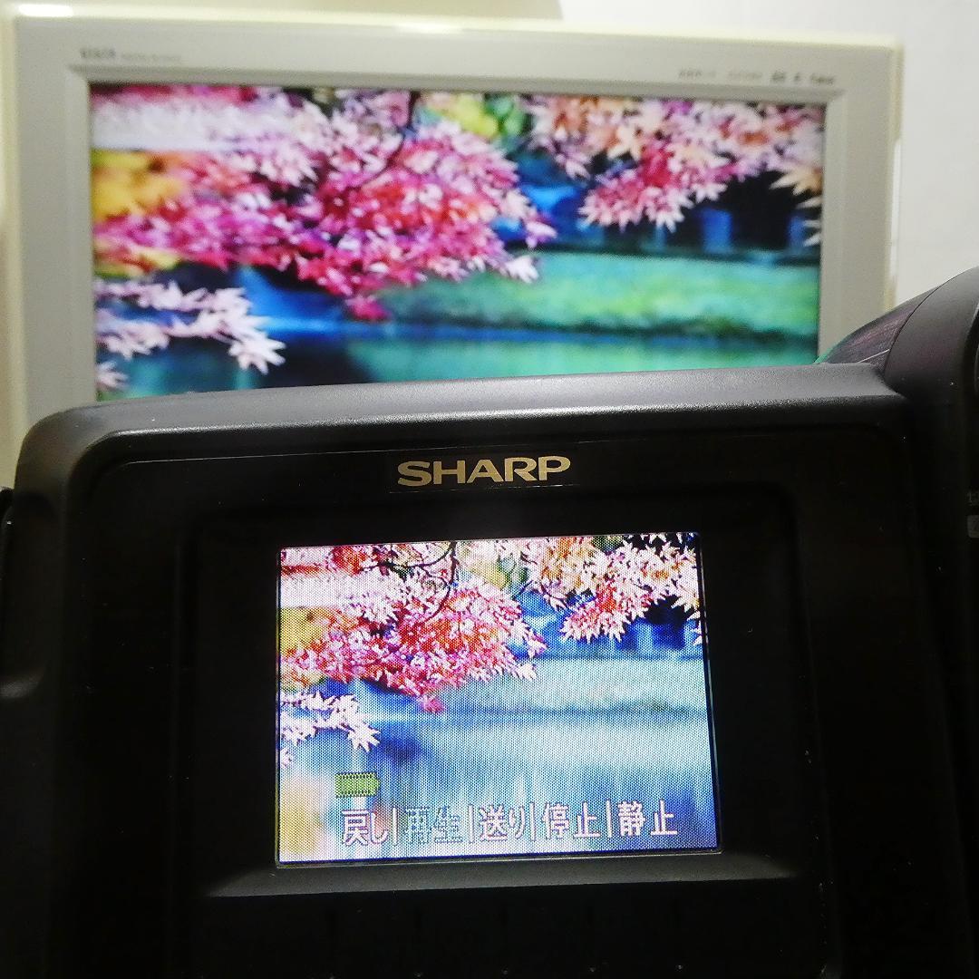 動作良好　Video8　シャープ　VL- EL320　8ミリビデオカメラDVD化