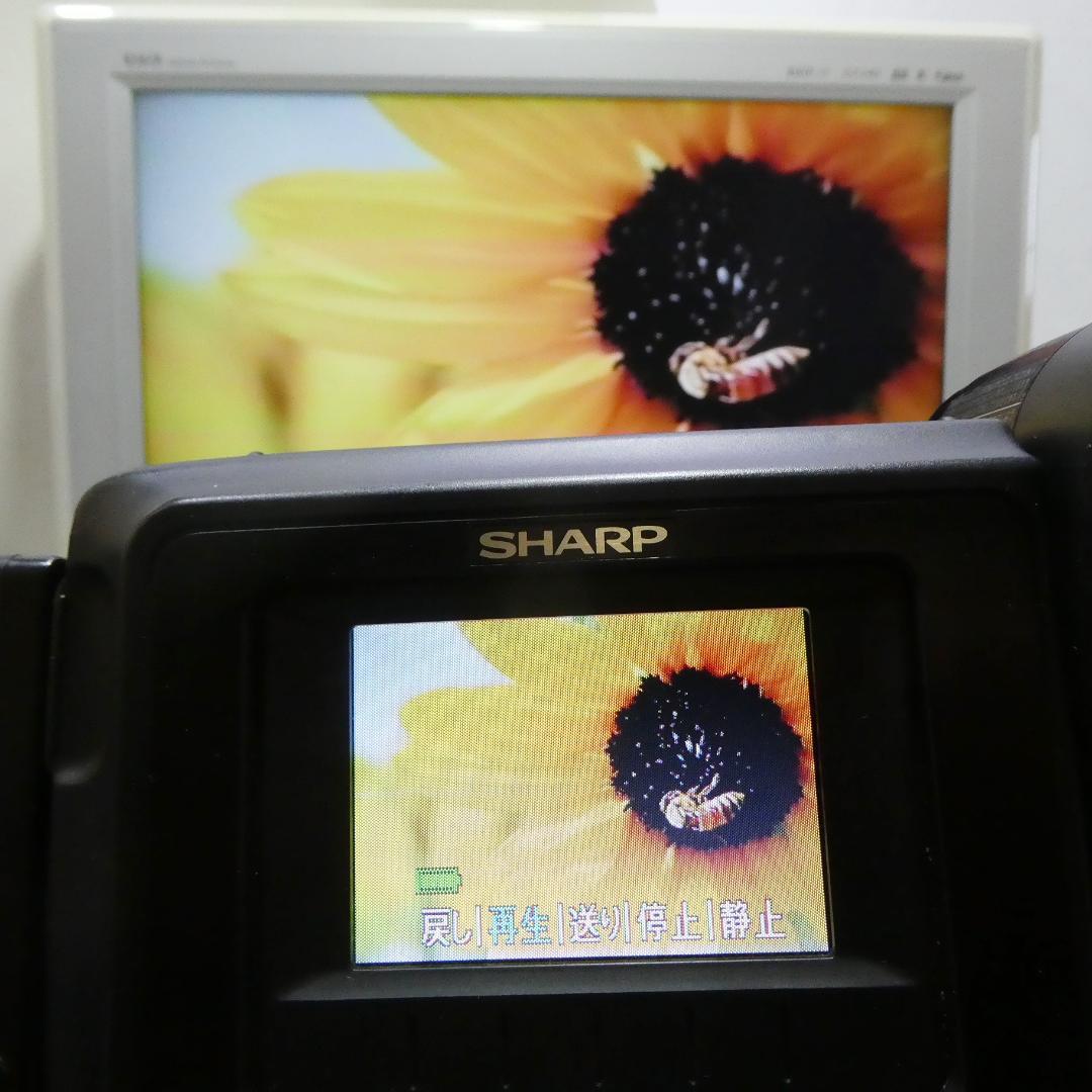 動作良好　Video8　シャープ　VL- EL320　8ミリビデオカメラDVD化