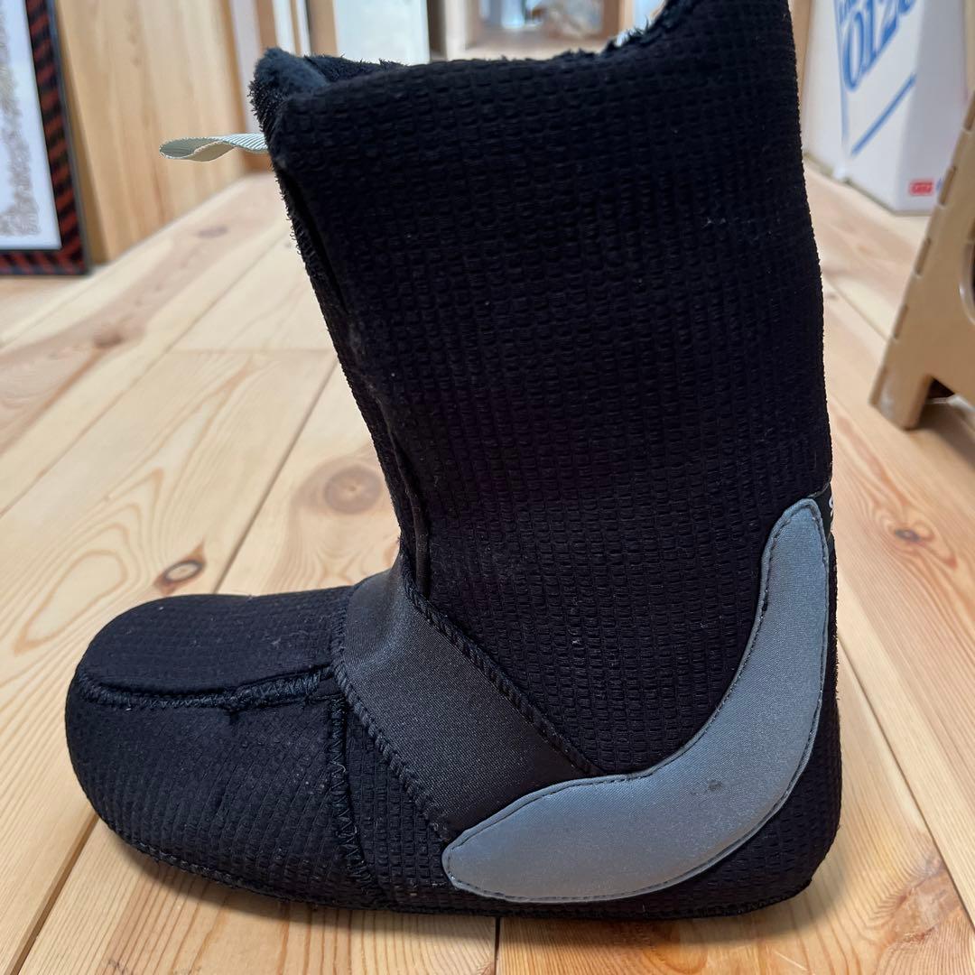 【美品】バートンZipline BOA 子ども用スノーボードブーツ 23cm