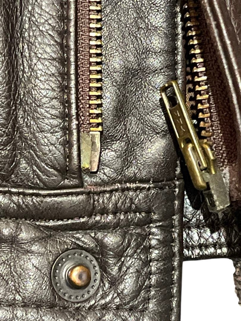 ART GLENHILL レザー A-2 フライトジャケット　短丈　Y2K 本革