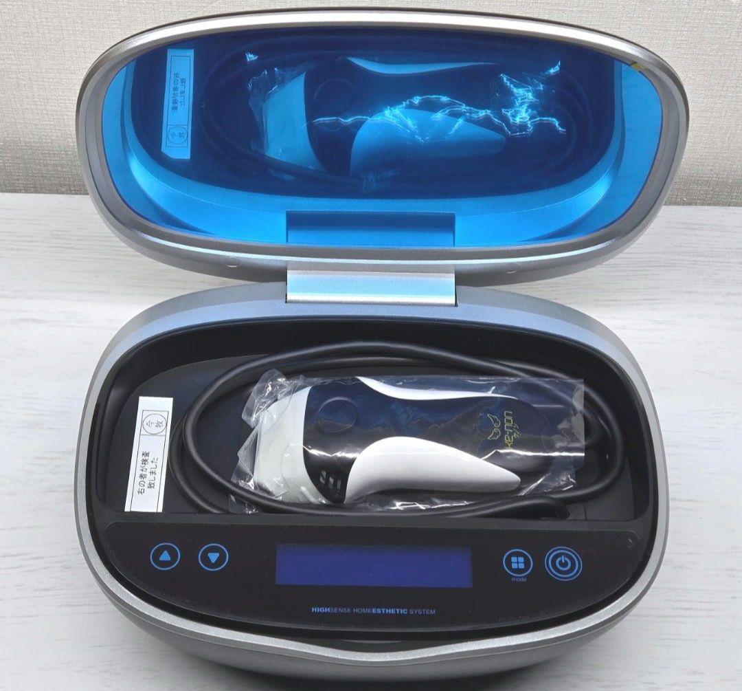 確認のみの未使用品　ケノン　フラッシュ式脱毛器　ver.8.6