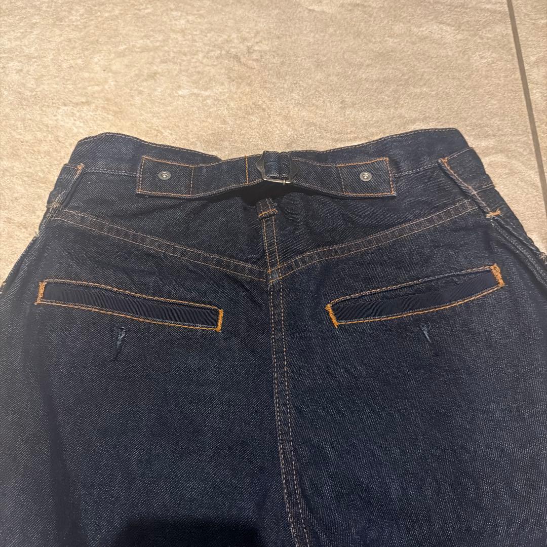 Sacai カットオフデニム