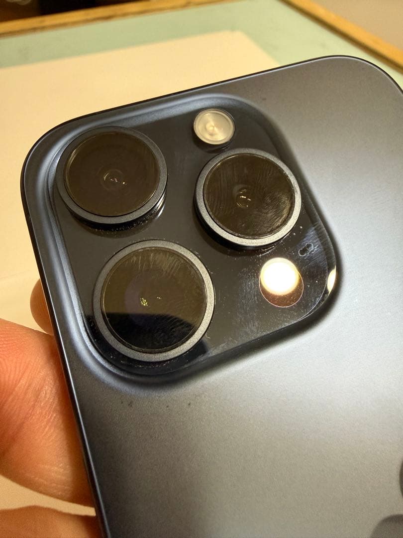 チ*ル様 美品！Apple iPhone15Pro 128GB ブルーチタニウム